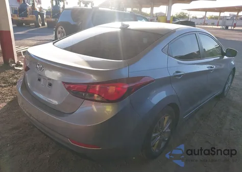 2016 Hyundai Elantra Se from USA, damaged, VIN 5NPDH4AE2GH768734